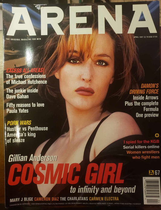 Arena-April 1997-Gillian Anderson (cover)