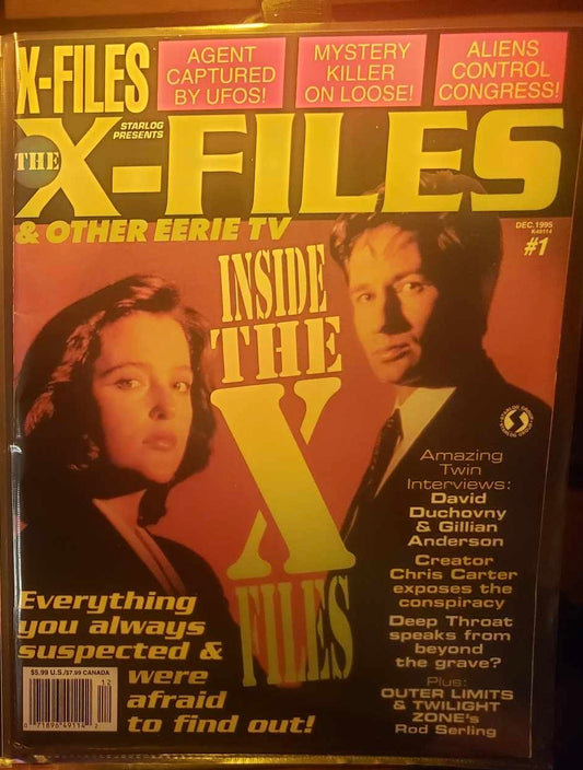 Starlog-The X-Files & Other Eerie TV-December 1995, #1