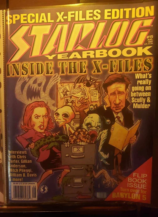 Starlog-Special X-Files Edition/Flipbook Issue Babylon 5-#15, August 1997