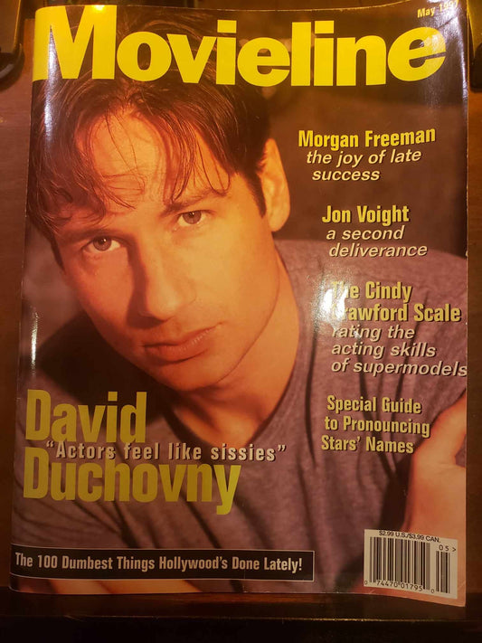 Movieline-David Duchovny-May 1997, Volume 8, Number 8