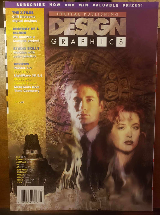Digital Publishing Design Graphics-The X-Files-August 1999, #25