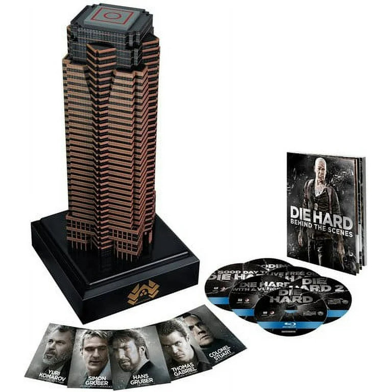 Nakatomi Plaza: Die Hard Collection Limited Edition Blu-ray-6 Disc
