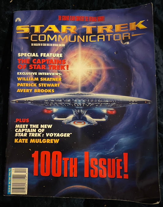 STAR TREK COMMUNICATOR: The Magazine of Star Trek: The Official Fan Club, 100th Issue, December/January 1994/1995